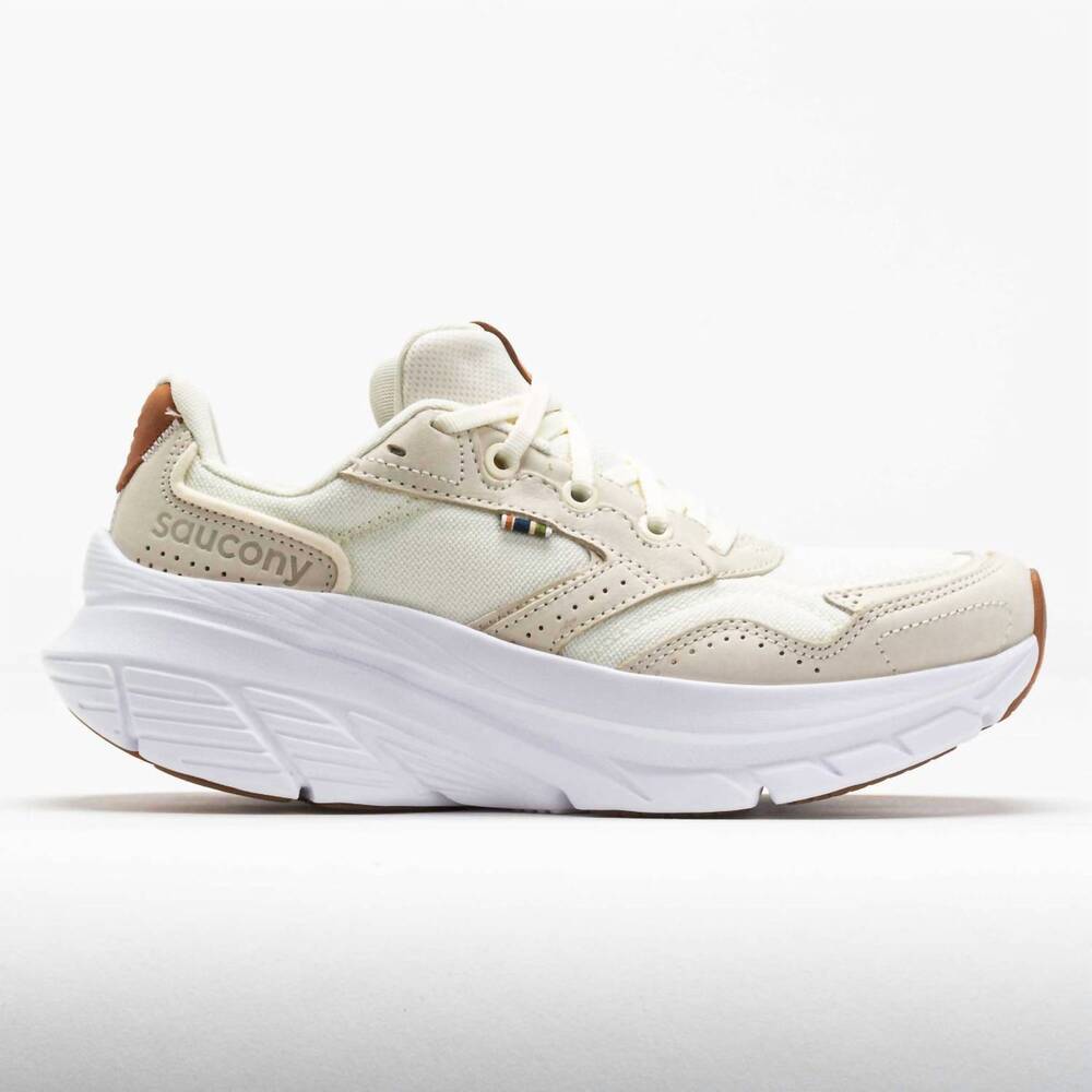 NEW SAUCONY women's guide metro running shoes in vanilla
